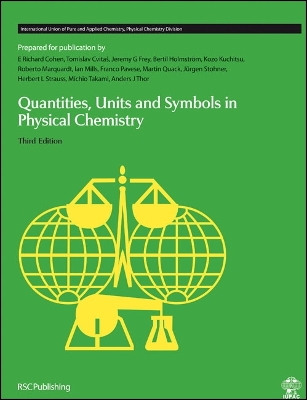 Quantities, Units and Symbols in Physical Chemistry 3rd New edition