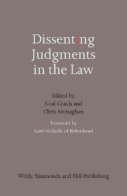 Dissenting Judgments in the Law