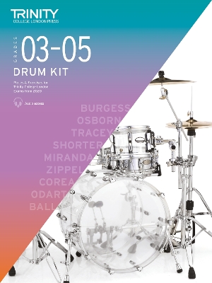 Trinity Drum Kit from 2020 Grades 3-5 2020-2023