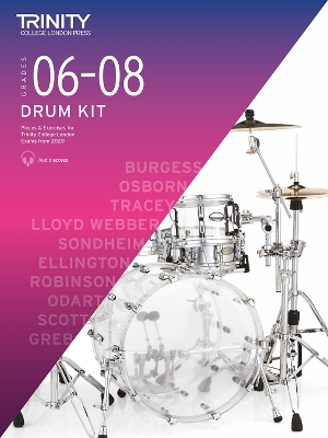 Trinity Drum Kit from 2020 Grades 6-8 2020-2023