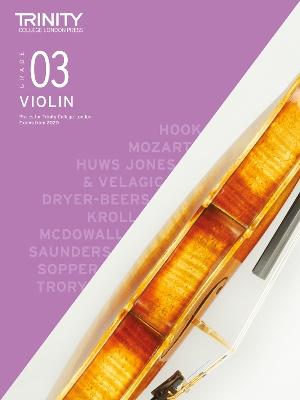 Trinity Violin from 2020 Grade 3