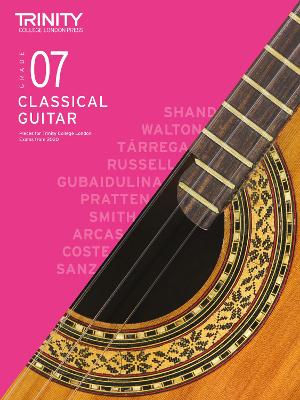 Trinity Guitar Exam Pieces from 2020 Grade 7
