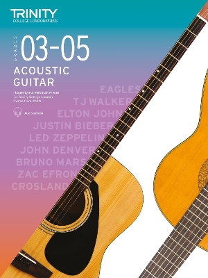 Acoustic Guitar Exam Pieces from 2020 Grades 3-5
