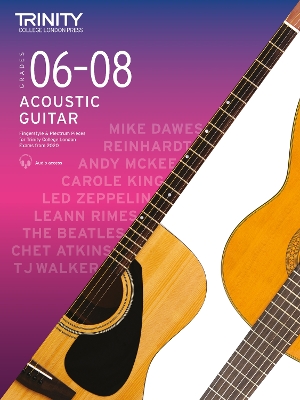 Acoustic Guitar Exam Pieces from 2020 Grades 6-8
