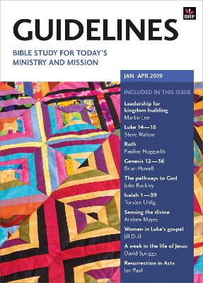 Guidelines January-April 2019: Bible study for today's ministry and mission