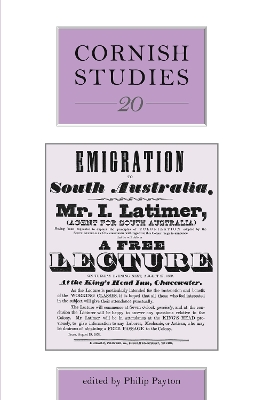 Cornish Studies Volume 20, v. 20