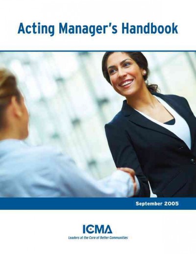 Acting Manager's Handbook