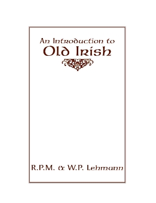 Introduction to Old Irish