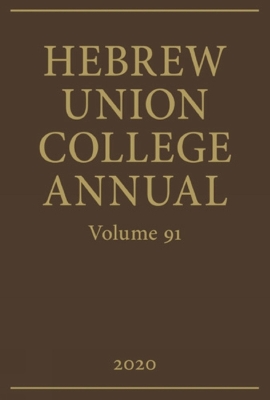 Hebrew Union College Annual Volume 91