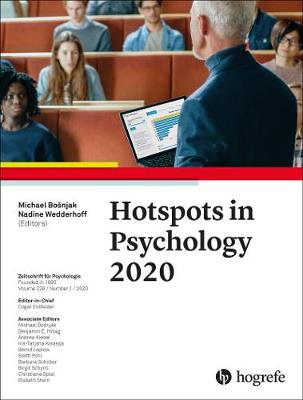 Hotspots in Psychology 2020 2020, 228
