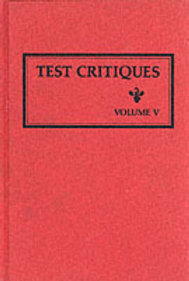 Test Critiques, v. 10