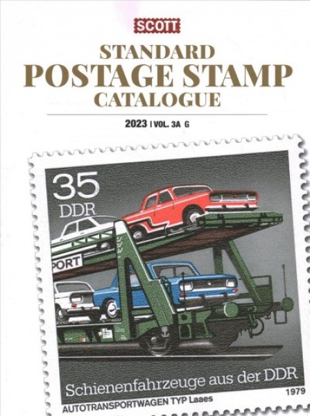 2023 Scott Stamp Postage Catalogue Volume 3: Cover Countries G-I 178th ed.
