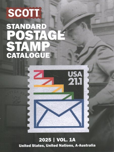 2025 Scott Stamp Postage Catalogue Volume 1: Cover Us, Un, Countries A-B (2  Copy Set): Scott Stamp Postage Catalogue Volume 1: Us, Un and Contries A-B 181st ed.