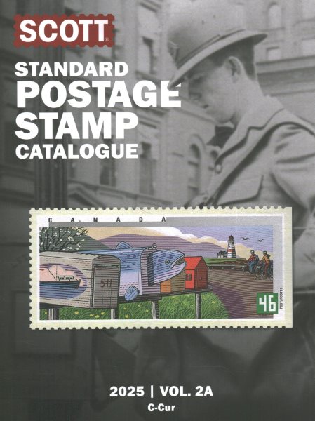 2025 Scott Stamp Postage Catalogue Volume 2: Cover Countries C-F (2 Copy Set): Scott Stamp Postage Catalogue Volume 2: Countries C-F 181st ed.