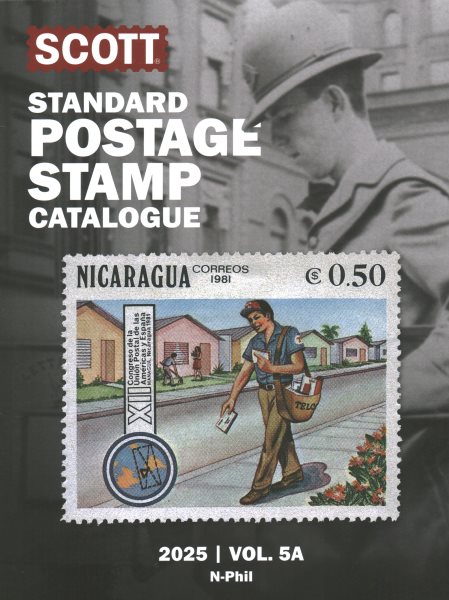 2025 Scott Stamp Postage Catalogue Volume 5: Cover Countries N-Sam (2 Copy  Set): Scott Stamp Postage Catalogue Volume 5: Countries N-Sam 181st ed.