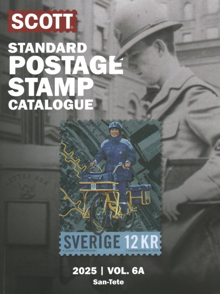 2025 Scott Stamp Postage Catalogue Volume 6: Cover Countries San-Z (2 Copy  Set): Scott Stamp Postage Catalogue Volume 6: Countries San-Z 181st ed.