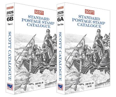 2026 Scott Stamp Postage Catalogue Volume 6: Cover Countries San-Z (2 Copy  Set): Scott Stamp Postage Catalogue Volume 6: Countries San-Z 182nd ed.