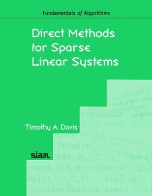 Direct Methods for Sparse Linear Systems illustrated edition