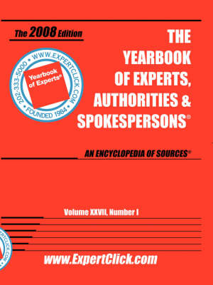 Yearbook of Experts 2008 First Edition