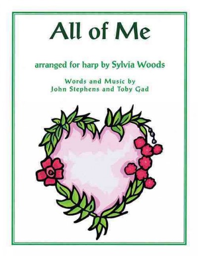 All of Me Arranged for Harp
