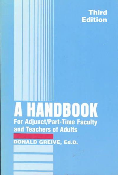 Handbook for Adjunct and Part-Time Faculty