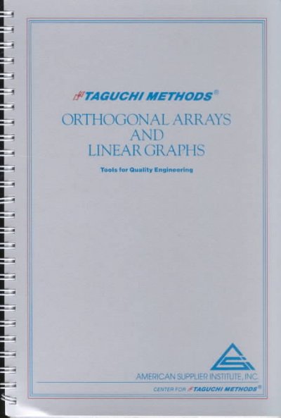 Methods of Orthogonal Arrays and Linear Graphs