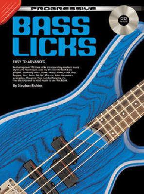 Progressive Bass Licks With Poster