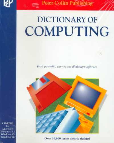 Dictionary of computing CD-ROM 3rd edition, CD-Rom