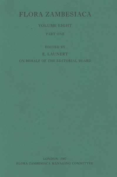 Flora Zambesiaca Volume 8, Part 1: ConvolvulaceaeCuscutaceae