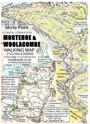 Mortehoe and Woolacombe Walking Map: Ilfracombe to Croyde 9th edition