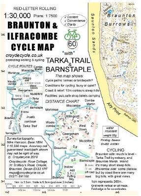 Braunton and Ilfracombe Cycle Map: with Tarka Trail & Barnstaple 5th New edition