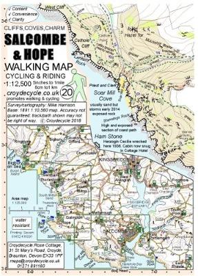 Salcombe & Hope Walking Map 6th New edition