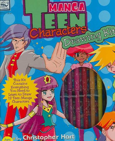 Magna Teen Characters Drawing Kit