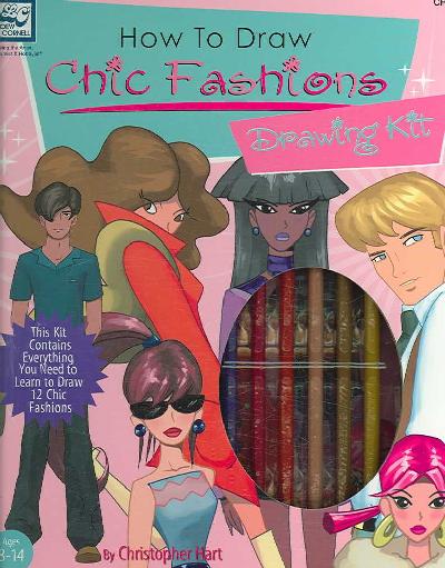How to Draw Chic Fashions Drawing Kit