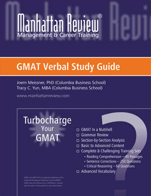 Manhattan Review Turbocharge Your GMAT 5th Revised edition, Verbal Study Guide