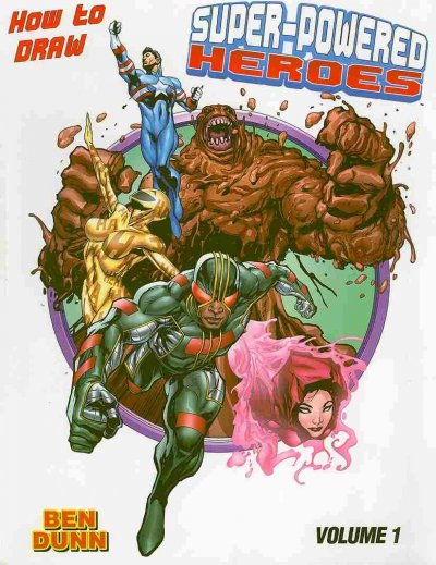 How to Draw Superpowered Heroes Supersize, vol. 1