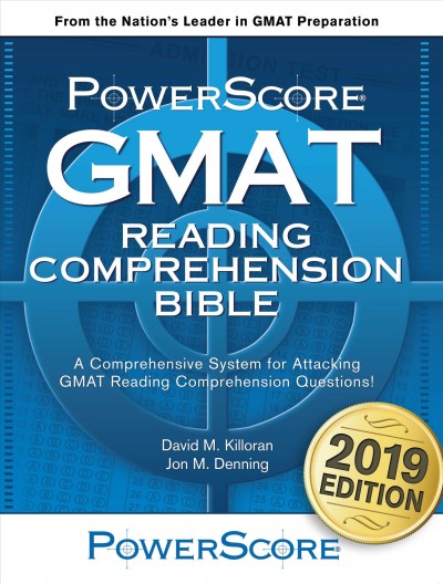 Powerscore GMAT Reading Comprehension Bible 2022nd ed.