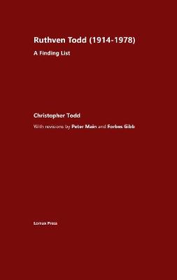 Ruthven Todd (1914-1978): A finding list