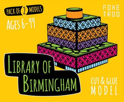 Library of Birmingham: Cut Out Paper Model