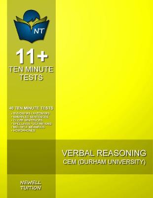 NT 11plus Ten Minute Tests: Verbal Reasoning for CEM