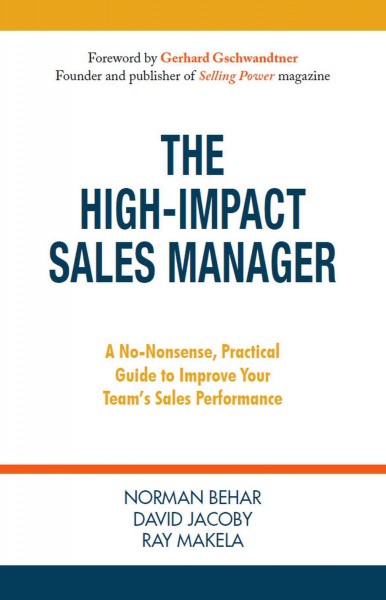 High-Impact Sales Manager