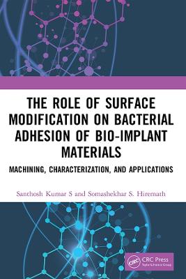 Role of Surface Modification on Bacterial Adhesion of Bio-implant Materials: Machining, Characterization, and Applications