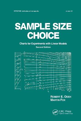 Sample Size Choice: Charts for Experiments with Linear Models, Second Edition