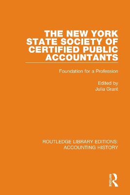 New York State Society of Certified Public Accountants: Foundation for a Profession