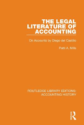 Legal Literature of Accounting: On Accounts by Diego del Castillo