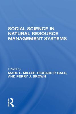 Social Science In Natural Resource Management Systems