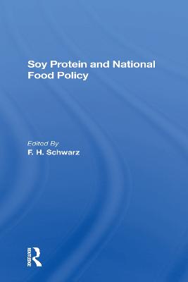 Soy Protein And National Food Policy
