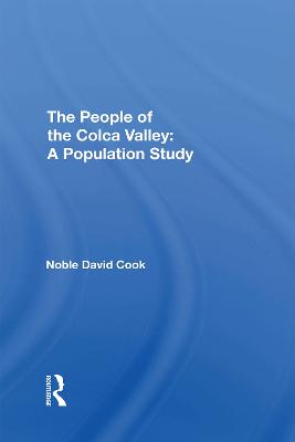 People of the Colca Valley: A Population Study