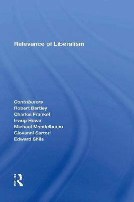 Relevance Of Liberalism