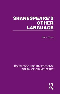 Shakespeare's Other Language
